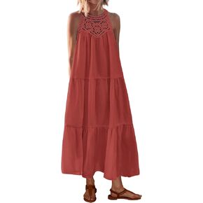 BTFBM فساتين الرسن الصيفية للنساء 2025 الربيع غير الرسمي جوفاء خارج بلا أكمام بوهو Sundresses الشاطئ