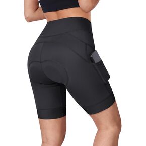 بيرجريسار 4D شورت الدراجة المبطنة للدراجات السراويل القصيرة مع الجيوب شورت ركوب الدراجات ركوب الدراجات