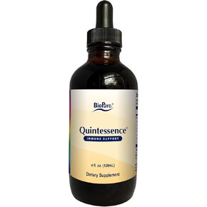 BioPure Quintessence – Botanical Tincture of 5 Herbal Extracts, Including Astragalus & Japanese Knotweed to Support Immune, Lymphatic Circulation, Gut, Liver & Whole-Body Wellness – 4 fl oz