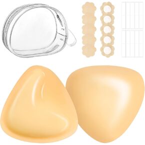 Awant Newest Ultra Boost Inserts Double-Sided Adhesive Pads Sticky Bikini Padding Inserts for Sports Bra Swimsuit