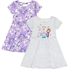 Disney Lilo & Stitch Girls 2 Pack Skater Dresses Little Kid to Big Sizes (4-14-16) in Kuwait