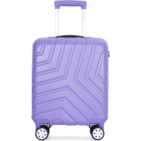 Travelhouse 16 Inch Carry On Luggage Airline Approved,Hardshell Small Carry Suitcases with 360° Spinner Wheels, Rolling Suitcase with TSA Approved