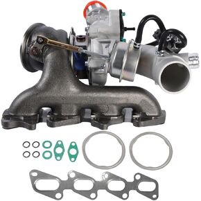55565353 Turbocharger w/Gasket Kit Fits for Encore 13-21, Chevy Cruze 11-19/ Cruze Limited 2016/ Sonic 12-20/ Trax 13-21 1.4L l4 Turbo A14NET Engine OE 55565354 GT1446MZGL