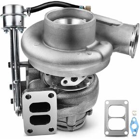 مجموعة شاحن توربو توربو توربو الكاملة A-Premium ، مع مشغل وحشية Wastegate ، متوافقة مع Dodge RAM 2500/RAM 3500 1994-2002 ، 5.9L
