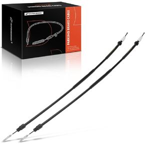 A-Premium Rear Driver and Passenger Side Parking Brake Cable Assembly Compatible with Jeep, Dodge Models: Grand Cherokee 2012-2020, Durango 2014-2019, 2-PC Set - Replace# 52124964AE, 52124964AC