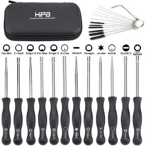 HIPA Pack-of-12 Carburetor Adjustment Tool Carburator Adjusting Kit for 2-Cycle Small Engine for Poulan Husqvarna STHIL ECHO Trimmer Weedeater Chainsaw