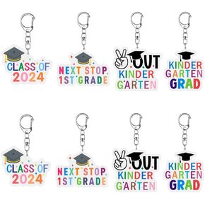 Kindergarten Graduation Keychains for Kindergarten Graduation Party Decorations K, Kindergarten Graduations 2025, Kindergarten Grad Gifts for Boys Girls Kids Kindergarten Grad Supplies