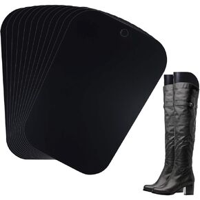 URATOT 6 Pairs (12 Sheets) Boot Shaper Form Inserts Reusable Tall Boot Support for Men and Women