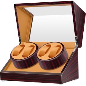 Watch Watch Winder Winds 4 ساعات ثقيلة مع محرك هادئ