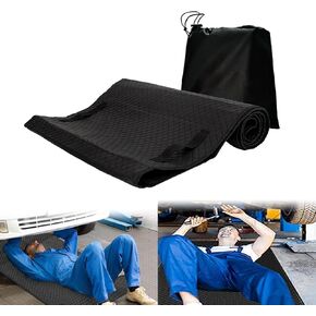 60''x28 '' Mechanic Mechant for Ground Rolling حصيرة مع حقيبة Storg