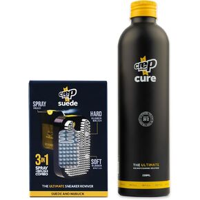 CREP Protect Suede Reviver & Cure Sneaker Cleaner - محلول تنظيف الأحذية النهائي للجلد والجلود والطوب