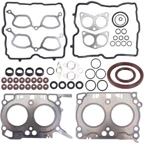 مجموعة طوقا رأس الأسطوانة مناسبة ل Subaru Crosstrek 2016 2017 XV Crosstrek 2013-2015 Impreza 2012-2016 2.0L DoHC H4 نوع المحرك FB20 CARING CARING CASKET GASKET 11044AA780 10944AA070 HS55074