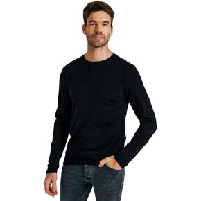 METARINO Men's Merino Wool Base Layer Merino Wool Long Sleeve Shirt for Skiing,Hiking,Cycling,Sports