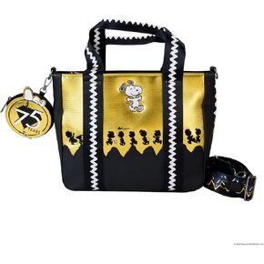 Loungefly Peanuts 75th Anniversary Tote Bag