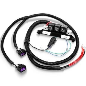 674-00923 طقم مزدوج للمروحة الكهربائية من طراز Chevy Silverado Suburdo Suburban Avalanche Tahoe ، لـ GMC Sierra Yukon 1999-2007 ، Retrofit Stand Cost Electric Harness