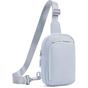 CHOLISS Small Crossbody Bags for Women and Men, Sling Bag for Women and Men Trendy, Fanny Packs Chest Bag with Extended Strap