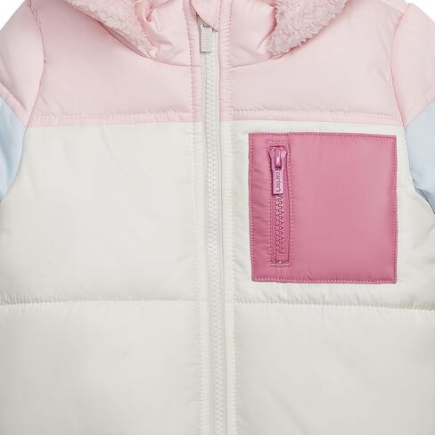 Carter's Girls' Fleece Lined Puffer Jacket Coat in Saudi Arabia