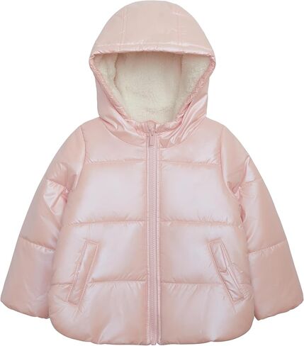 Carter's Girls' Fleece Lined Puffer Jacket Coat in Saudi Arabia