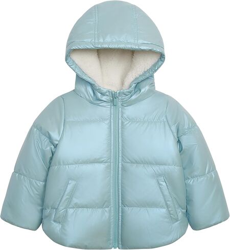 Carter's Girls' Fleece Lined Puffer Jacket Coat in Saudi Arabia