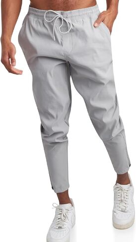 Spyder Mens Sweatpants - Athletic Nylon Stretch Pull On Workout Mens Jogger Pants with Drawstring and Pockets (Sizes: S-XL) in Saudi Arabia