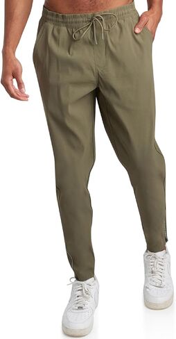 Spyder Mens Sweatpants - Athletic Nylon Stretch Pull On Workout Mens Jogger Pants with Drawstring and Pockets (Sizes: S-XL) in Saudi Arabia