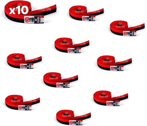 Daedo Taekwondo Color Belt for Adults and Kids, 280 cm/110" Length - Perfect for Martial Arts, Karate, and Taekwondo Training in Kuwait