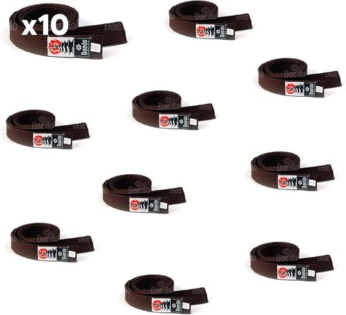Daedo Taekwondo Color Belt for Adults and Kids, 280 cm/110" Length - Perfect for Martial Arts, Karate, and Taekwondo Training in Kuwait