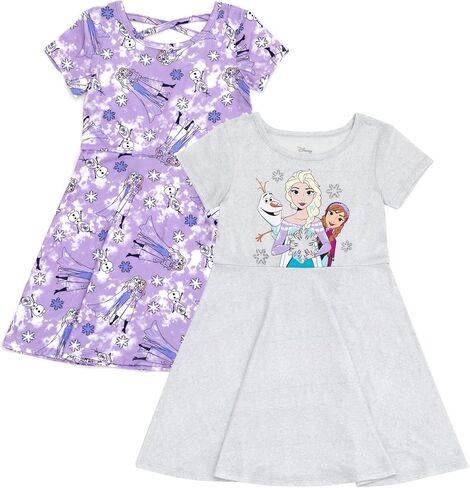 Disney Lilo & Stitch Girls 2 Pack Skater Dresses Little Kid to Big Sizes (4-14-16) in Kuwait