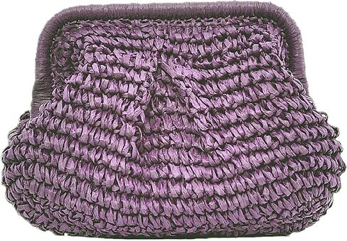 Dihklcio Straw Clutch محافظ للنساء Summer Beach Beach Bage 2025 Cloud Dumpling Pouch Crossbody حقائب اليد in Kuwait