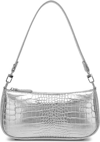 Barabum Retro Classic Clutch Shoulder Tote HandBag with Zipper Closure Purse for Women in Saudi Arabia