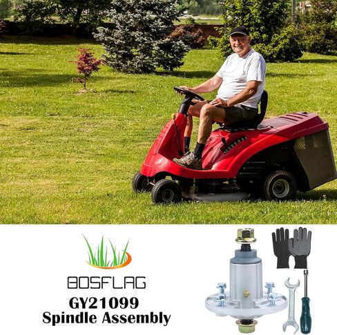 Pre-Greased GY21099 Spindle Assembly Replaces GY21099 Spindle kit Spindle Assembly GY21099 for D170 Spindle, 190C E180 G110 LA150 LA175 S180 100 Series Tractor in Kuwait