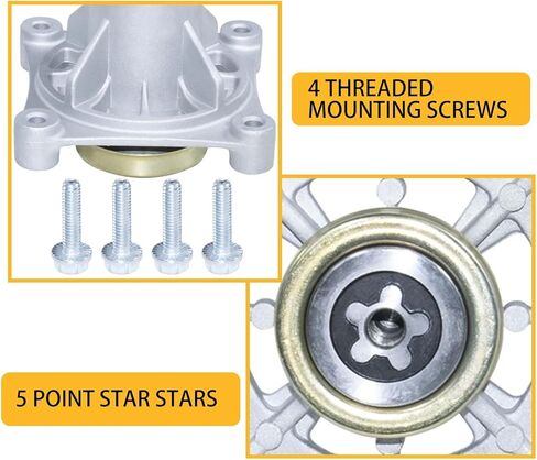 مسبقًا 587125201 يحل المغزل محل Husqvarna 587125201 Assembly Assembly Husqvarna 539107515 Husqvarna 532174358 ، 532174356 ، 174356 ، 174358 for husqvarna Z246 Rz463 Rz46i Rz46i in Kuwait