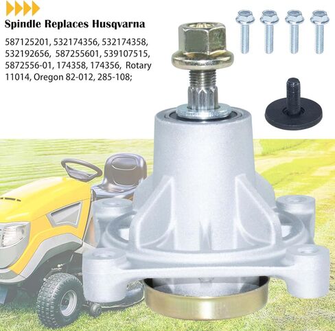 مسبقًا 587125201 يحل المغزل محل Husqvarna 587125201 Assembly Assembly Husqvarna 539107515 Husqvarna 532174358 ، 532174356 ، 174356 ، 174358 for husqvarna Z246 Rz463 Rz46i Rz46i in Kuwait