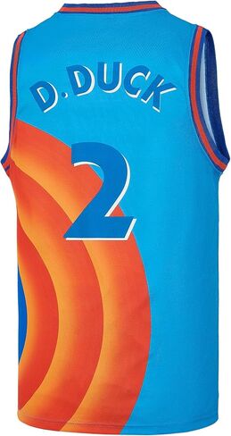 #2 D Duck Basketball Jersey for Men Movie Couples Halloween Costume in Saudi Arabia