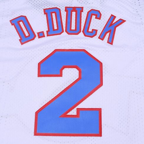#2 D Duck Basketball Jersey for Men Movie Couples Halloween Costume in Saudi Arabia