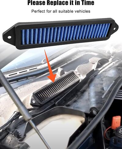 Cabin Air Cowl Filters Fit for B-MW E Chassis E82 E88 E90 E91 E92 E93 X1 335i 135i 328i in Saudi Arabia