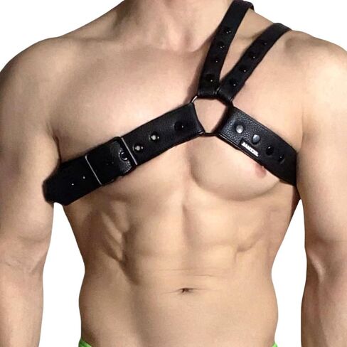 JOCKMAIL Men's Harness Leather Harness for Men Adjustable Mens Harness Chest for Fashion, Fitness, and Special Occasions in Saudi Arabia