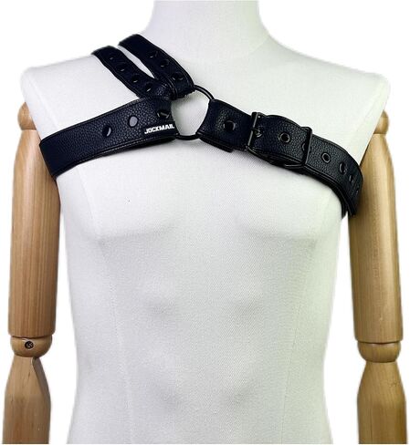 JOCKMAIL Men's Harness Leather Harness for Men Adjustable Mens Harness Chest for Fashion, Fitness, and Special Occasions in Saudi Arabia