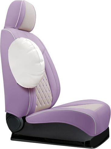JielinKar Car Seat Covers Full Set Universal Auto Interior Accessories with Waterproof PU Leather for Cars SUV Pick-up Truck (Green-White) in Saudi Arabia