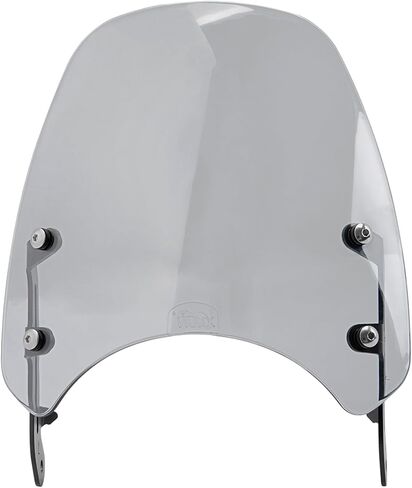 Motorcycle Windshield Deflector with Bracket Double Bubble Windscreen Fit for Triumph Bonneville T100 T120 2016-2024 Wind Shield Screen Visor Flyscreen, Black in Kuwait