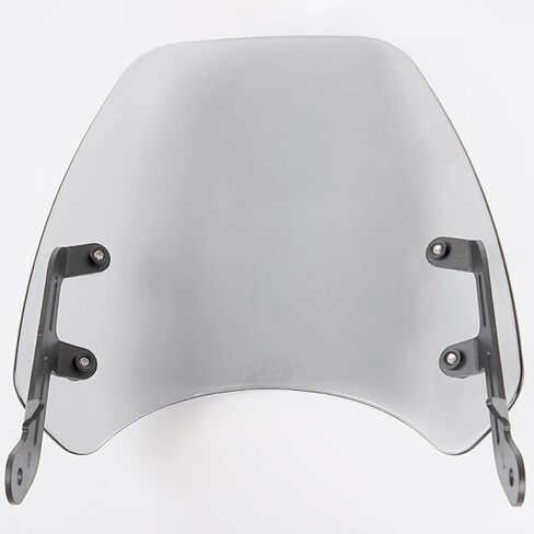 Motorcycle Windshield Deflector with Bracket Double Bubble Windscreen Fit for Triumph Bonneville T100 T120 2016-2024 Wind Shield Screen Visor Flyscreen, Black in Kuwait