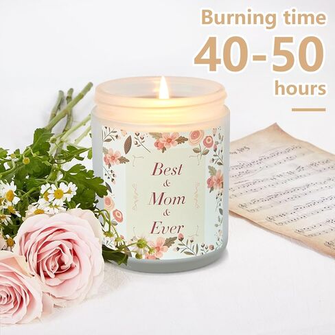 Scented Candles for Women,Decorative Candles for Home Decor, Aromatherapy Candle for Bedroom Relaxation, Best Mom Ever Candle,7oz in Kuwait