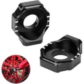 2 Pcs Rear Axle Block Tensioner Chain Adjuster CNC for Sur Ron Light Bee S/X Segway X160/X260 Electric Dirt Bike Ebike