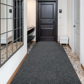 jxgzyy Runner Rugs 3 x 10 ft, Non Slip Entrance Doormat, 0.3" Thickness Indoor Outdoor Carpet Runner with Rubber Backing, Waterproof Custom Size Heavy Duty Floor Mat for Hallway Laundry Patio Kitchen