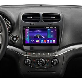 Asure Car Stereo لـ Dodge Journey 2011-2019 ، شاشة تعمل باللمس 9 بوصة ، 2+64 جيجابايت من نظام GPS ، Carplay اللاسلكي ، Android Auto ، Bluetooth