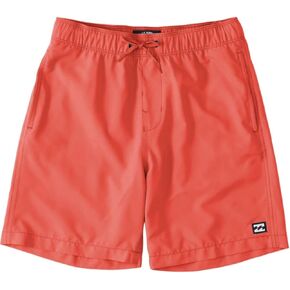Billabong Boy's All Day Layback Boardshorts (Big Kids) Coral XS (8 Big Kid)