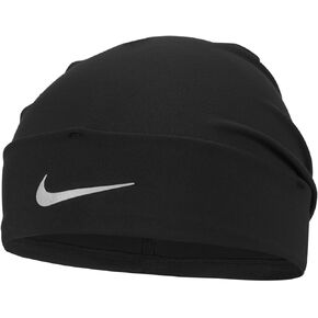 Nike 2024 Dri-Fit U Peak Beanie (حجم واحد) (أسود)