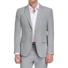 Linen Mens Suit 2 Piece Retro Suits for Men Slim Fit Blazer Jackets Drawstring Pants Set Tux Summer Beach Wedding Outfit