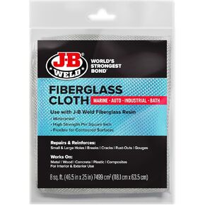 J-B Weld Fiberglass Cloth 8 sq. ft (46.5" x 25")