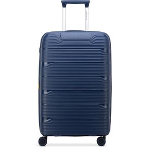 DELSEY Paris Dune Hardside Expandable Luggage with Spinner Wheels, Navy Blue, Checked-Large 29 Inch